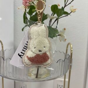 Cute Miffy🐰💗Keychain with Pink Accent